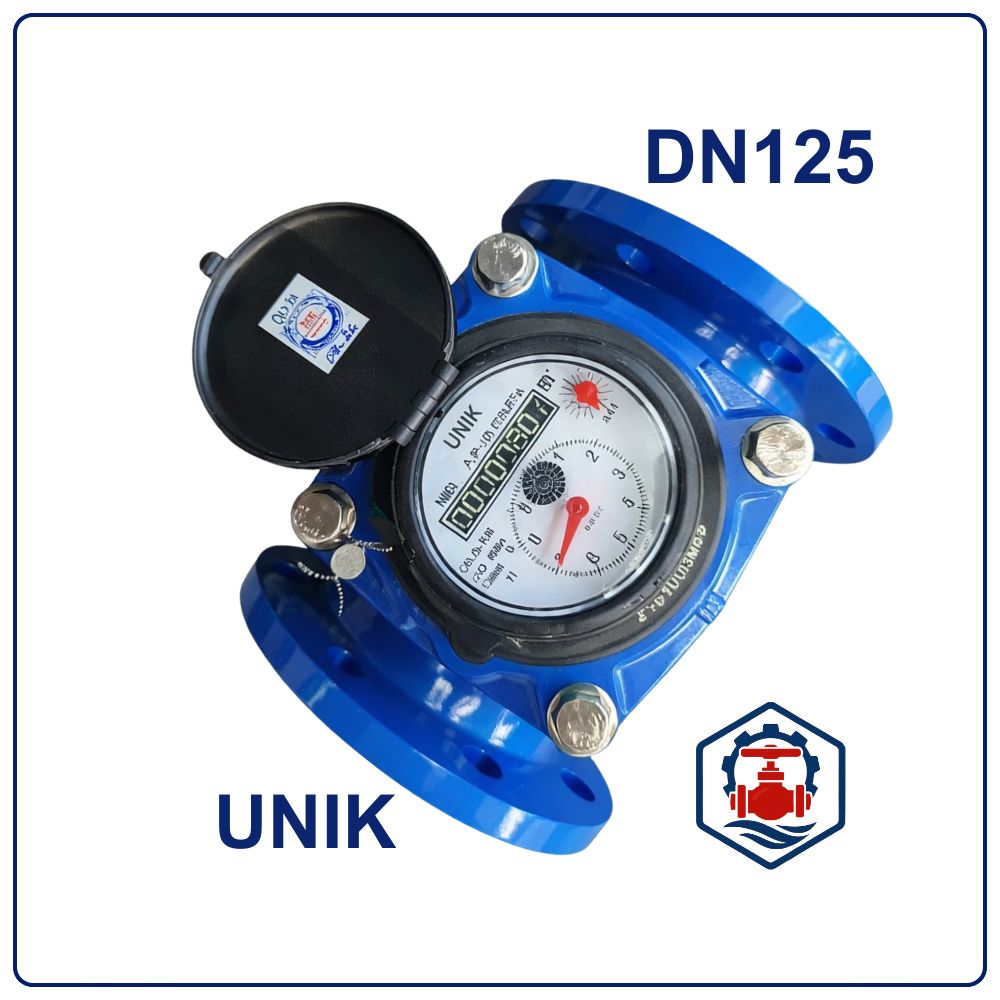 Đồng hồ nước Unik DN125 2 Đồng hồ nước Unik DN125