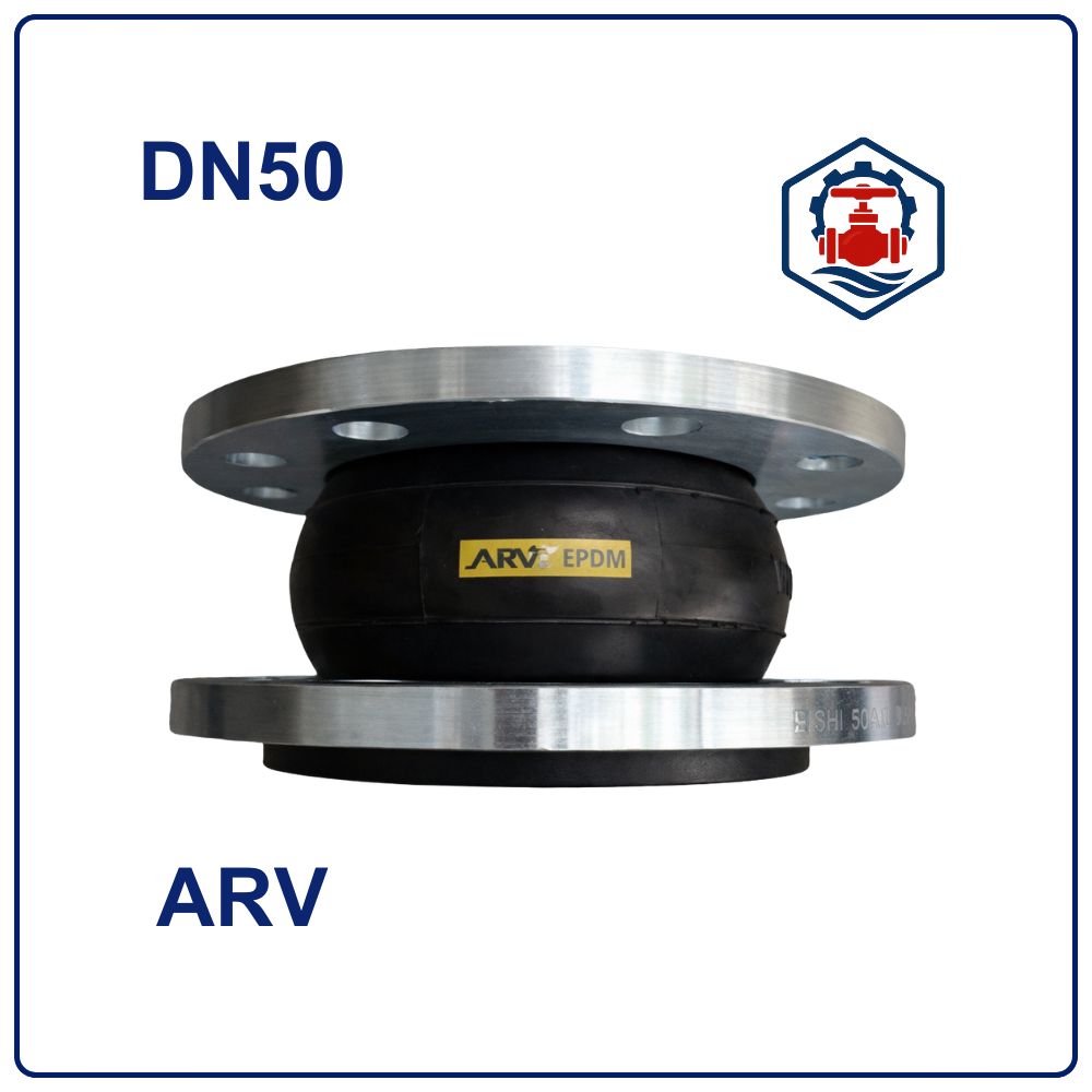 Khớp nối mềm cao su ARV DN50 2 Khớp nối mềm cao su ARV DN50
