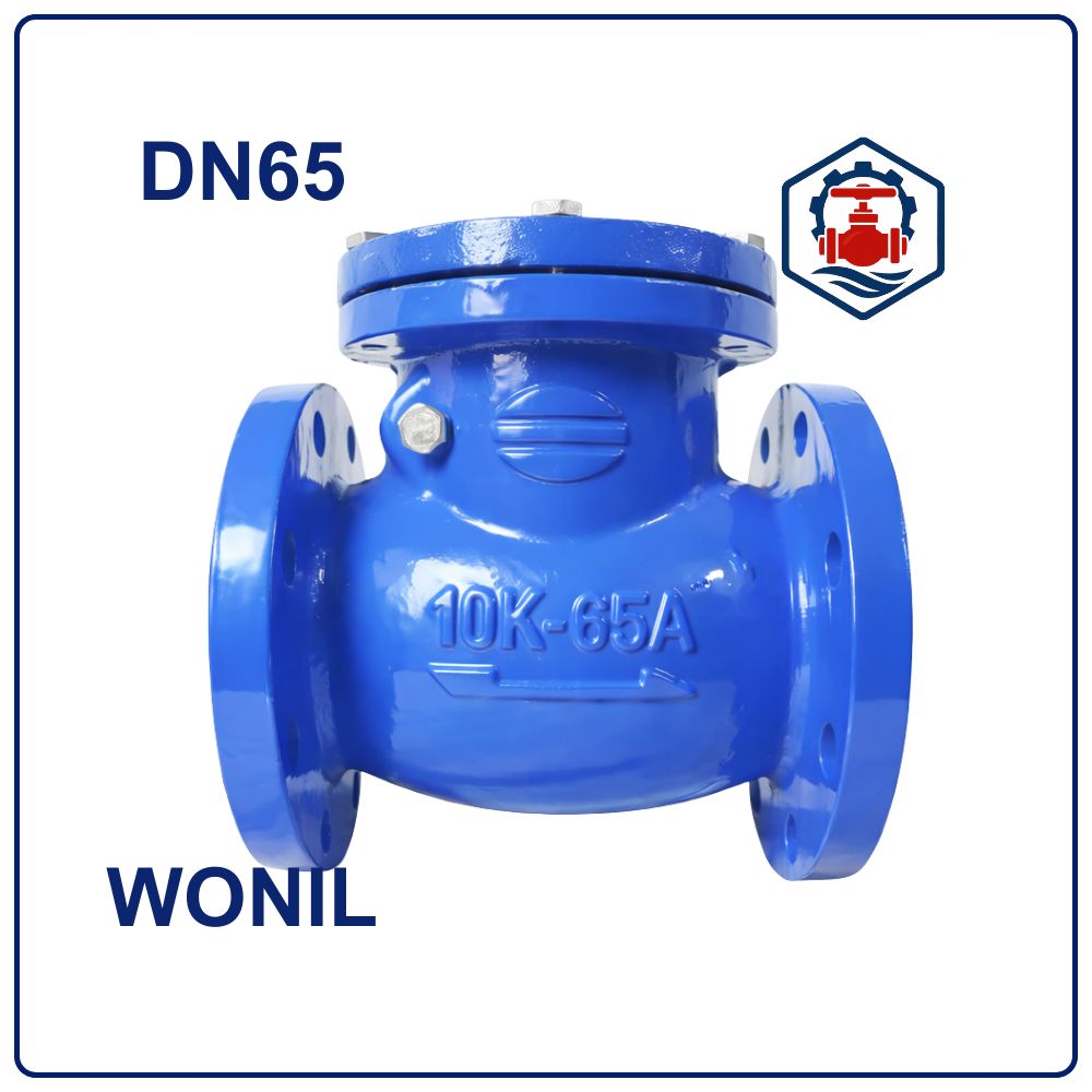 Van 1 chiều lá lật Wonil DN65 2 Van 1 chiều lá lật Wonil DN65