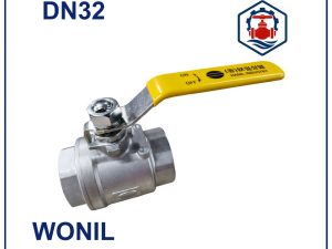 Van bi inox tay gạt Wonil DN32