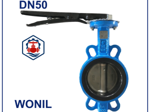 Van bướm tay gạt Wonil DN50