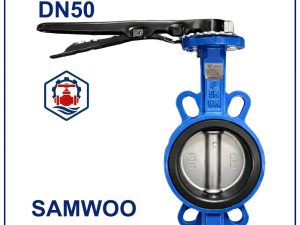 Van bướm tay gạt samwoo DN50