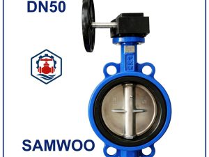 Van bướm tay quay Samwoo DN50