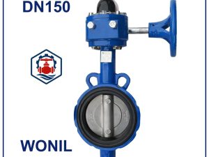 Van bướm tay quay Wonil DN150