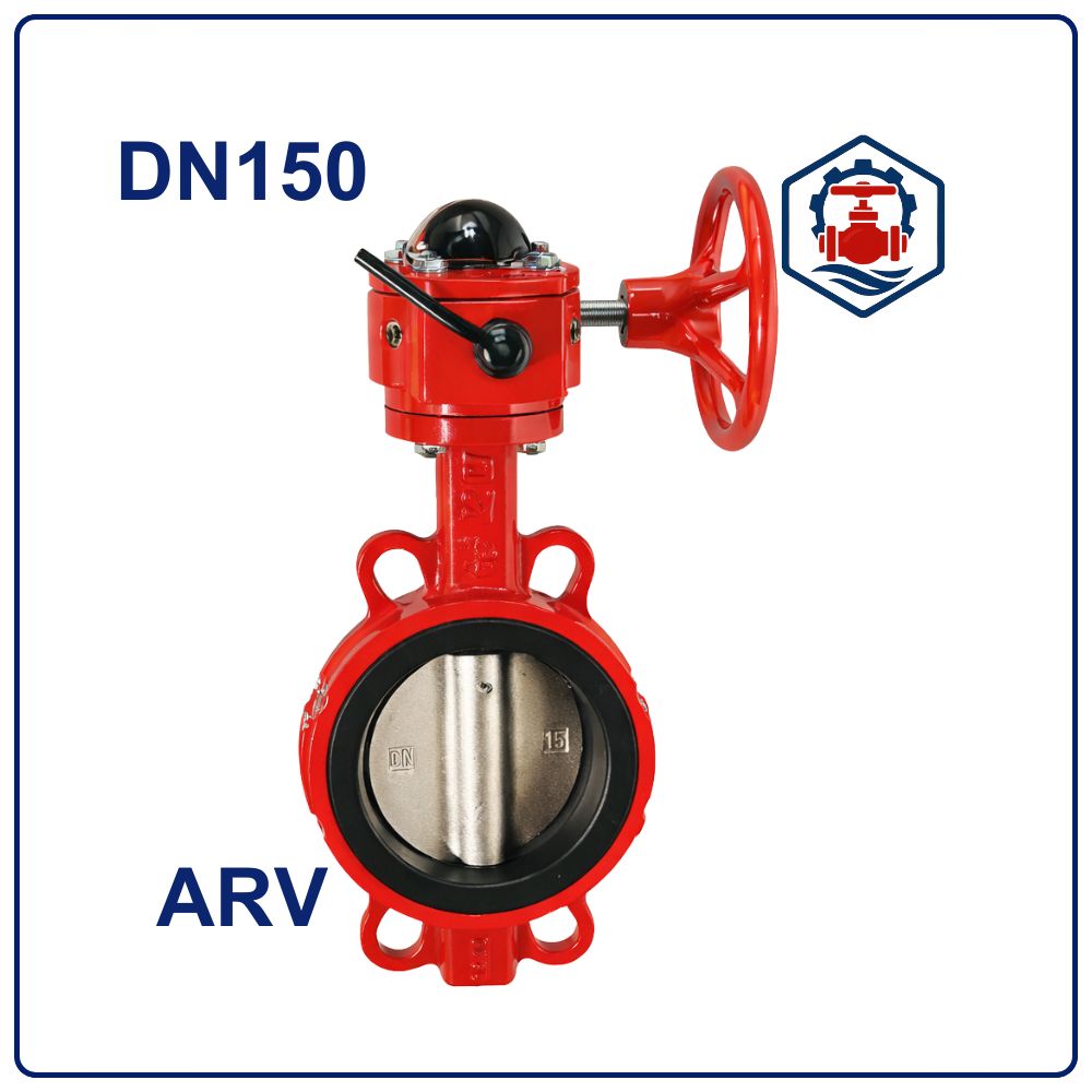 Van bướm tín hiệu điện ARV DN150 2 Van bướm tín hiệu điện ARV DN150
