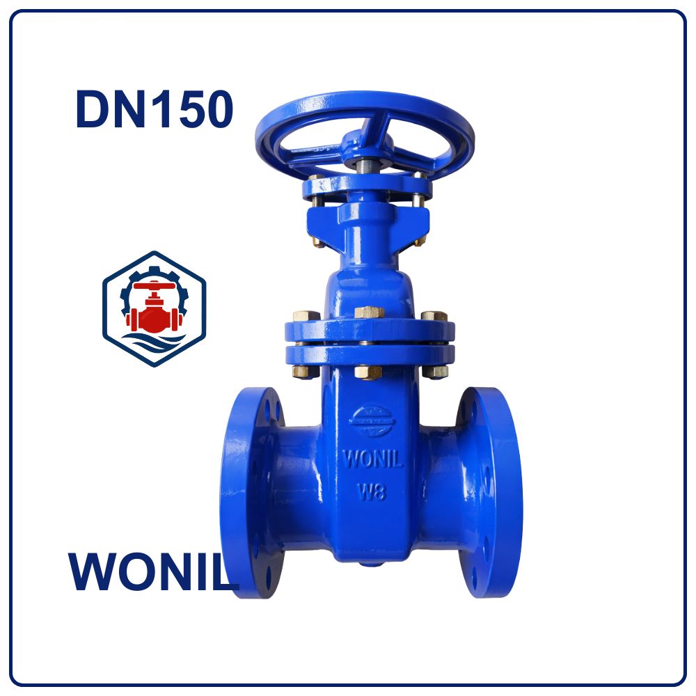 Van cổng gang Wonil DN150 2 Van cổng gang Wonil DN150
