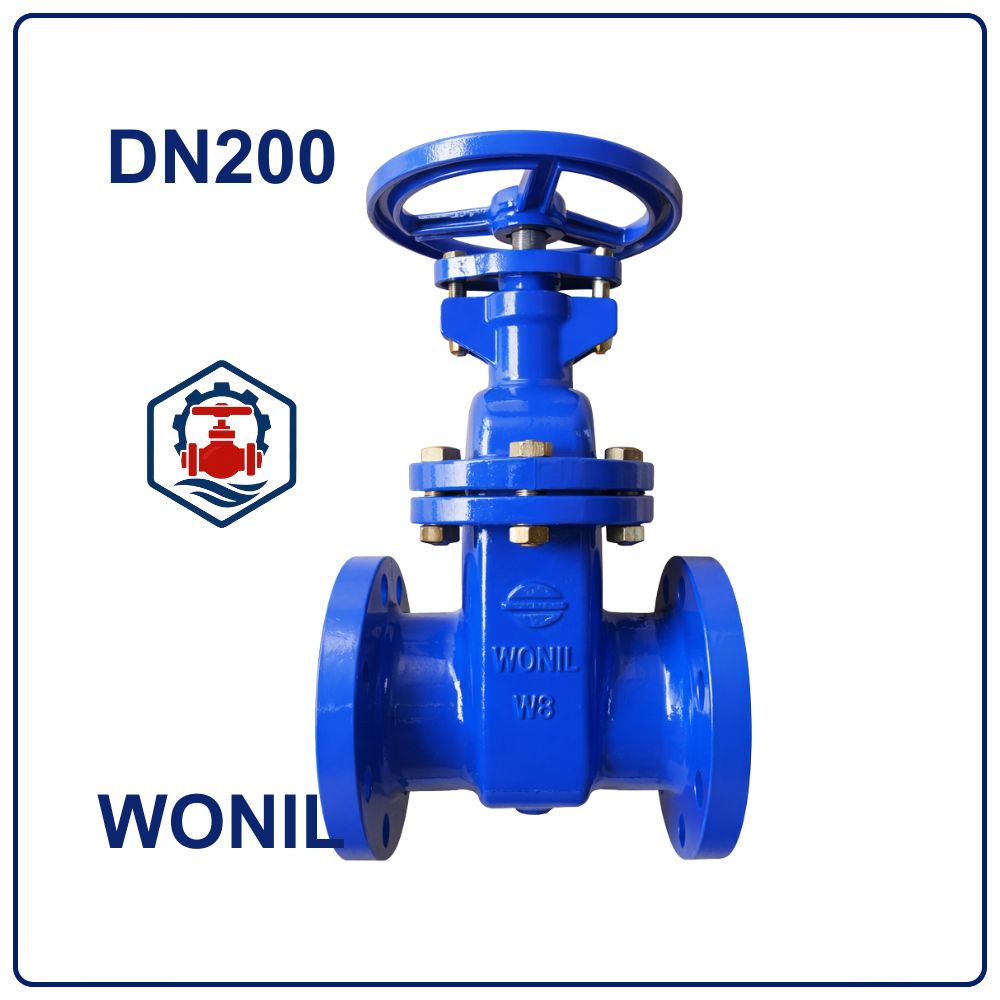 Van cổng gang Wonil DN200 2 Van cổng gang Wonil DN200